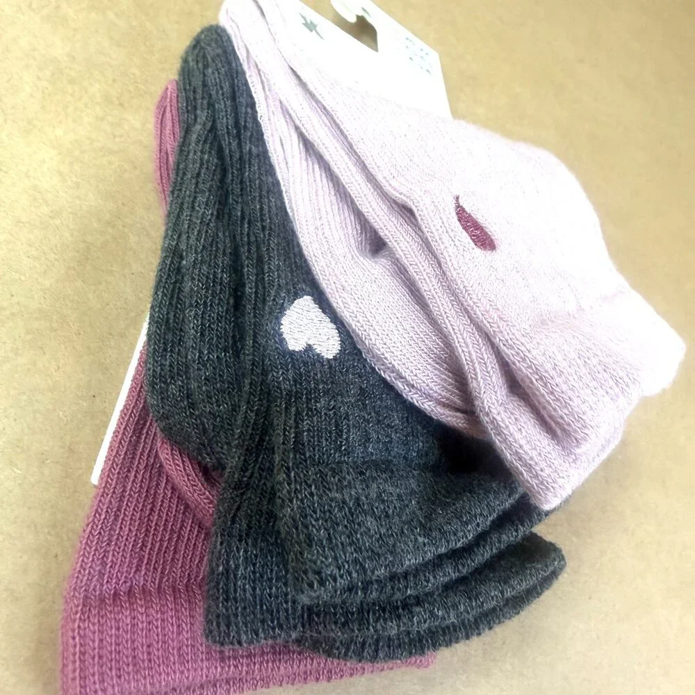 New Zara 3-Pack Medium Socks For Kids, 12-24 Mos, Sz. 4.5-6